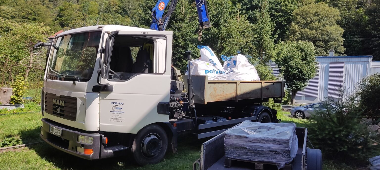 Odvoz odpadu z Nejdku